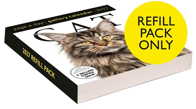 Cat Page-A-Day® Gallery Calendar Refill Pack 2027: A Delightful Gallery of Cats for Your Desktop