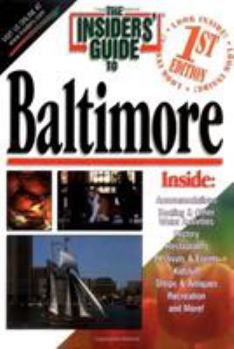 Paperback The Insider's Guide to Baltimore Book