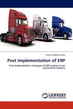 Paperback Post Implementation of ERP Book