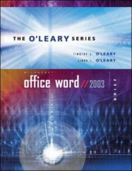 Paperback O'Leary Series: Microsoft Office Word 2003 Brief Book