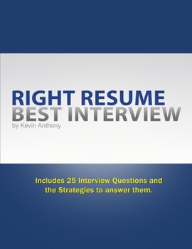 Paperback Right Resume Best Interview Book