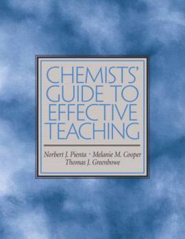 Paperback Chemists' Guide to Effective Teaching Book