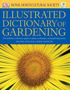 Hardcover RHS Illustrated Dictionary of Gardening Book