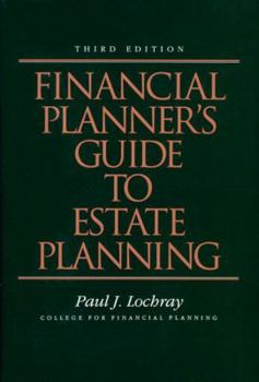 Hardcover Financial Planner's Guide to Estate Planning Book