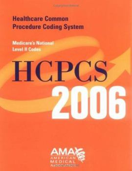 Paperback HCPCS 2006: Healthcare Common Procedure Coding System; Medicare's National Level II Codes Book