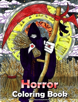 Nightmare Horror Coloring Book For Adults: with Terrifying Monsters, Dark Fantasy Creatures, Evil Women, And Gothic Scenes, Classic Fairy Tales for Relaxation & Stress Relief !!