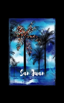 Paperback San Juan: Puerto Rico Boricua Christmas Notebook With Lined College Ruled Paper For Taking Notes. Stylish Tropical Travel Journa Book