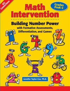 Paperback Math Intervention, Grades PreK-2: Building Number Power with Formative Assessments, Differentiation, and Games Book