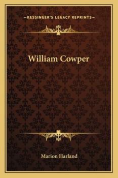 Paperback William Cowper Book