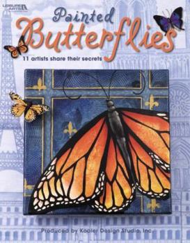 Paperback Painted Butterflies: 11 Artists Share Their Secrets [With Pattern(s)] Book