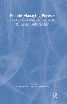 Hardcover People Managing Forests: The Links Between Human Well-Being and Sustainability Book