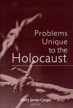 Paperback Problems Unique to the Holocaust Book