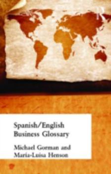 Paperback Spanish/English Business Glossary Book