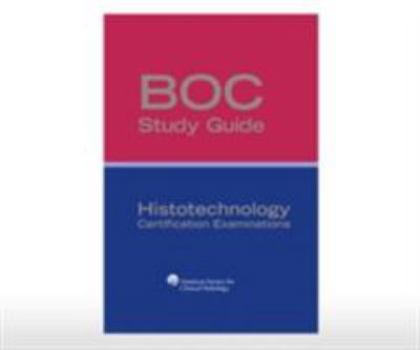 Paperback BOC Study Guide - Histotechnology Certification Exams Book