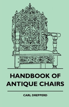 Hardcover Handbook of Antique Chairs Book