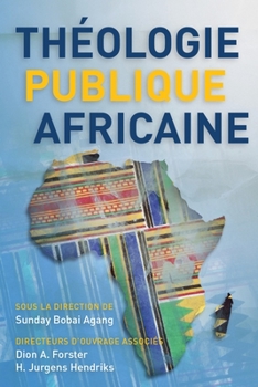 Paperback Théologie publique africaine [French] Book