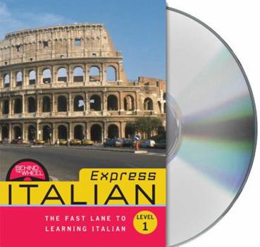 Audio CD Behind the Wheel Express - Italian 1 [With Paperback Book] Book
