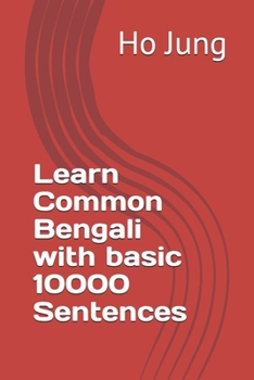 Paperback Learn Common Bengali with basic 10000 Sentences Book