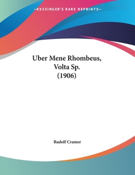 Paperback Uber Mene Rhombeus, Volta Sp. (1906) [German] Book