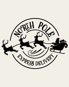 Paperback North Pole Express Delivery: Ultimate Christmas Planner Festive Organiser: Plan and Track Gifts, Cards, Meals, Online Shopping Book