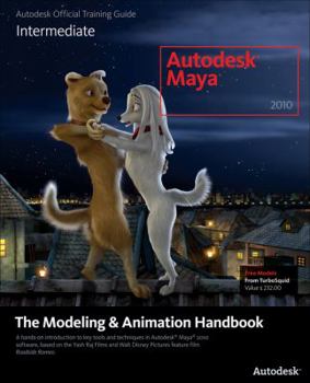 Paperback The Modeling & Animation Handbook: Intermediate [With CDROM] Book