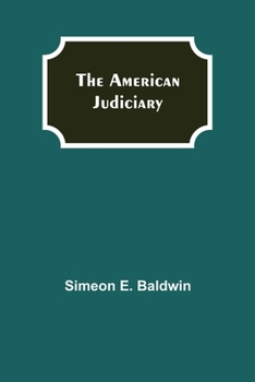 Paperback The American Judiciary Book