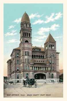 Paperback Vintage Journal Bexar County Courthouse, San Antonio Book