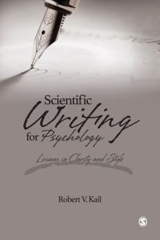Paperback Scientific Writing for Psychology: Lessons in Clarity and Style Book