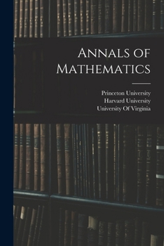 Paperback Annals of Mathematics Book