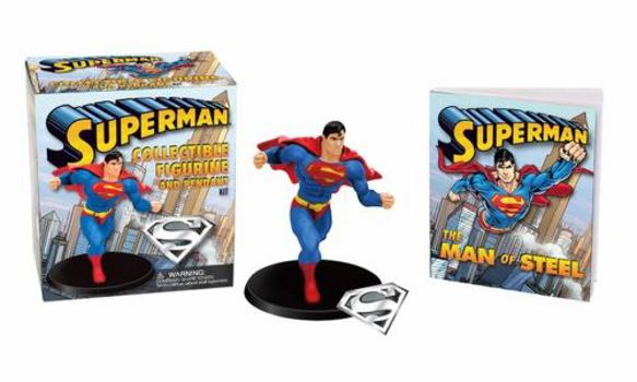 Paperback Superman: Collectible Figurine and Pendant Kit [With Pendant and Paperback Book] Book