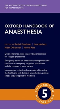 Paperback Oxford Handbook of Anaesthesia Book