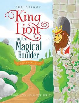 Paperback King Lion and the Magical Boulder Book