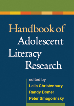 Paperback Handbook of Adolescent Literacy Research Book