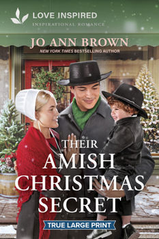 Paperback Their Amish Christmas Secret: An Uplifting Inspirational Romance [Large Print] Book