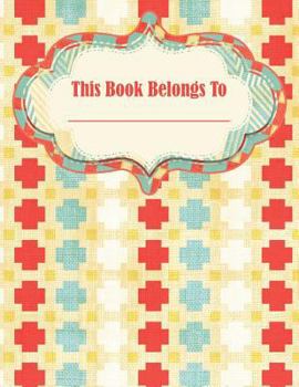 Hexagonal Chemistry Lab Book: 8.5 x 11 | Chemistry School Graph Paper | Cross Design