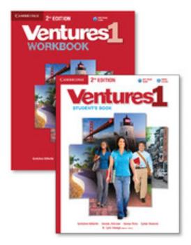 Paperback Ventures Level 1 Value Pack (Student's Book with Audio CD and Workbook with Audio CD) [With CD (Audio)] Book
