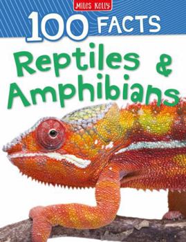 Paperback 100 Facts Reptiles Book