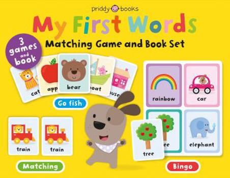 Board book My First Words Matching Game and Book Set: Three Games and a Book