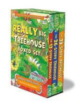 Paperback The Really Big Treehouse Boxed Set: (the 13-Story Treehouse; The 26-Story Treehouse; The 39-Story Treehouse) Book