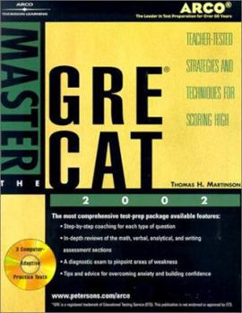 Paperback Master the GRE Cat, 2002/E W/CD-ROM [With CDROM] Book