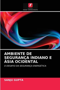 Paperback Ambiente de Segurança Indiano E Ásia Ocidental [Portuguese] Book