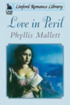 Paperback Love in Peril [Large Print] Book