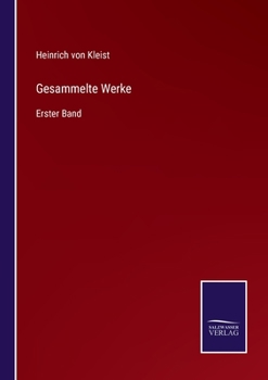 Paperback Gesammelte Werke: Erster Band [German] Book
