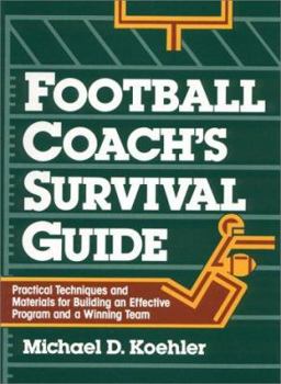 Spiral-bound Football Coach's Survival Guide Book