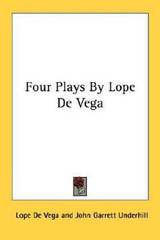 Paperback Four Plays By Lope De Vega Book