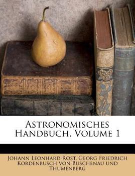 Paperback Astronomisches Handbuch, Volume 1 [German] Book