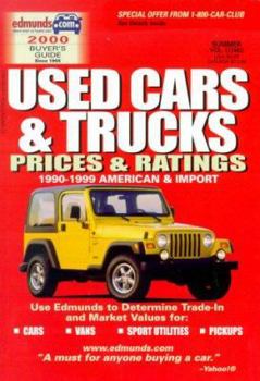 Edmund's Used Cars & Trucks 2000: Prices & Ratings : 1990-1999 American & Import