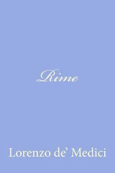 Paperback Rime [Italian] Book