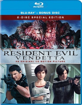 Blu-ray Resident Evil: Vendetta Book