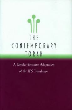 Hardcover The Contemporary Torah: A Gender-Sensitive Adaptation of the Original JPS Translation Book
